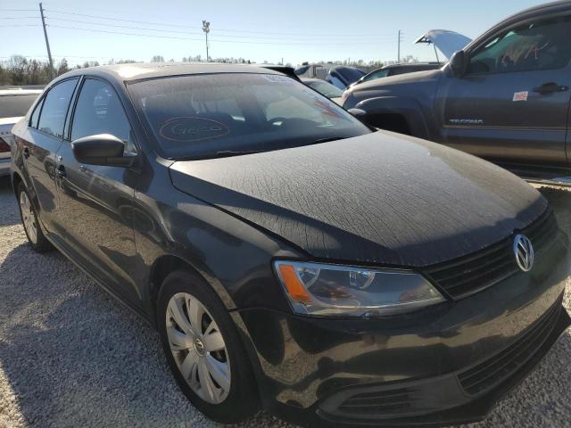 3VW2K7AJ7CM332535 - 2012 VOLKSWAGEN JETTA BASE أسود صورة 1