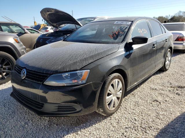 3VW2K7AJ7CM332535 - 2012 VOLKSWAGEN JETTA BASE أسود صورة 2
