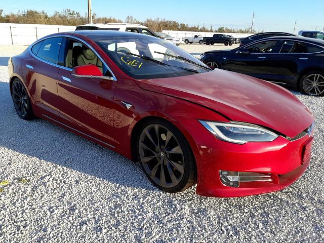 5YJSA1E24KF312218 - 2019 TESLA MODEL S Բորդո լուսանկար 1