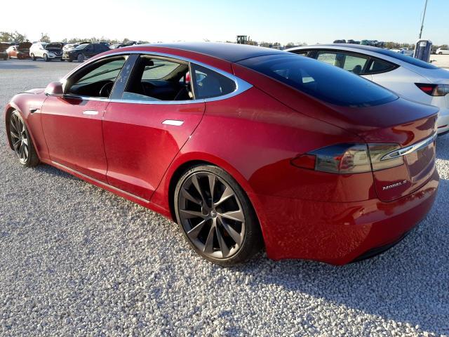 5YJSA1E24KF312218 - 2019 TESLA MODEL S Բորդո լուսանկար 3