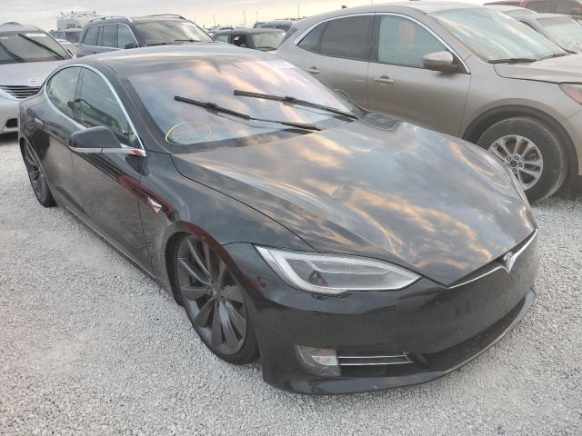 5YJSA1E10HF225870 - 2017 TESLA MODEL S Սև լուսանկար 1