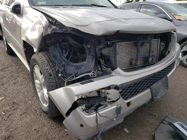 4JGBF22E18A440094 - 2008 MERCEDES-BENZ GL 320 CDI SILVER photo 9