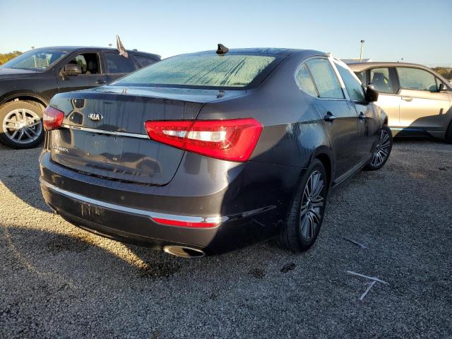 KNALN4D77E5153317 - 2014 KIA CADENZA PR CHARCOAL photo 4