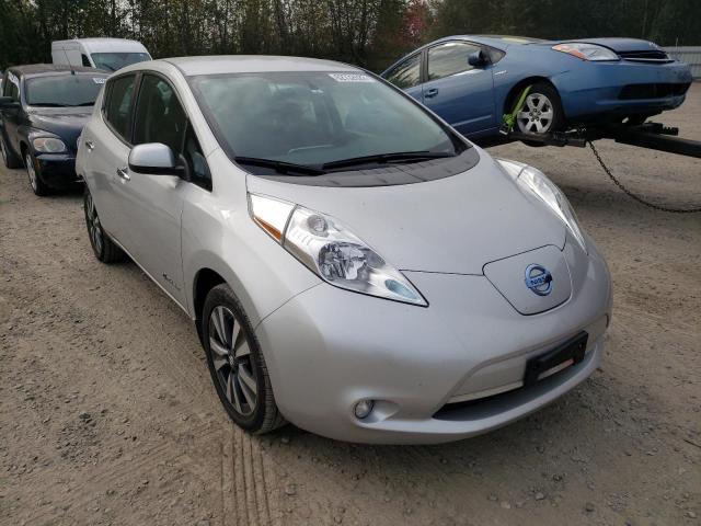 1N4BZ0CP2GC314688 - 2016 NISSAN LEAF SV SILVER photo 1