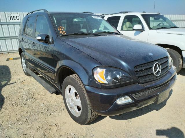 4JGAB54E33A378115 - 2003 MERCEDES-BENZ ML 320 BLUE photo 1