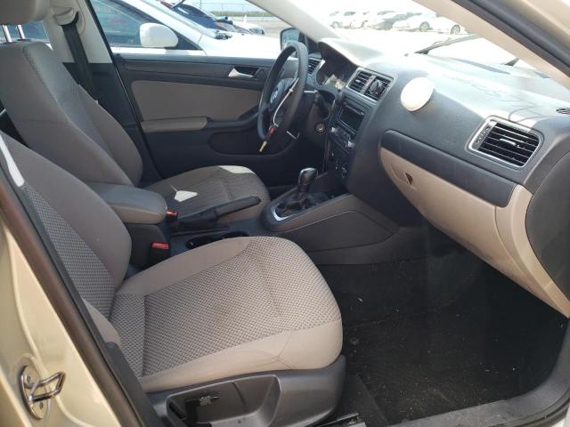 3VW2K7AJ0EM251203 - 2014 VOLKSWAGEN JETTA BASE GRAY photo 5