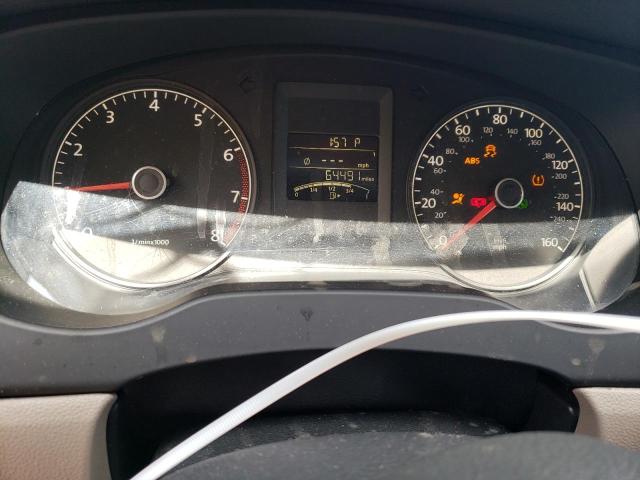 3VW2K7AJ0EM251203 - 2014 VOLKSWAGEN JETTA BASE GRAY photo 8