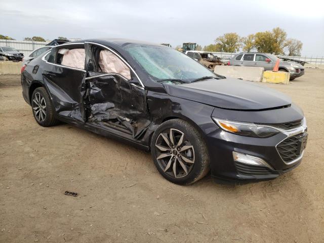 1G1ZG5STXNF196047 - 2022 CHEVROLET MALIBU RS BLACK photo 1