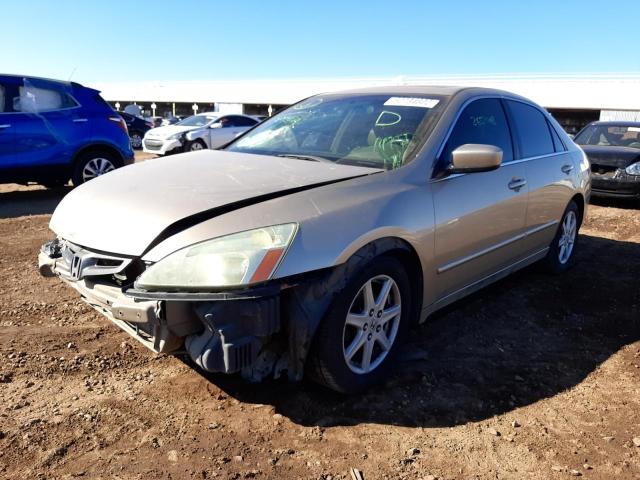 1HGCM66573A011794 - 2003 HONDA ACCORD TAN photo 2