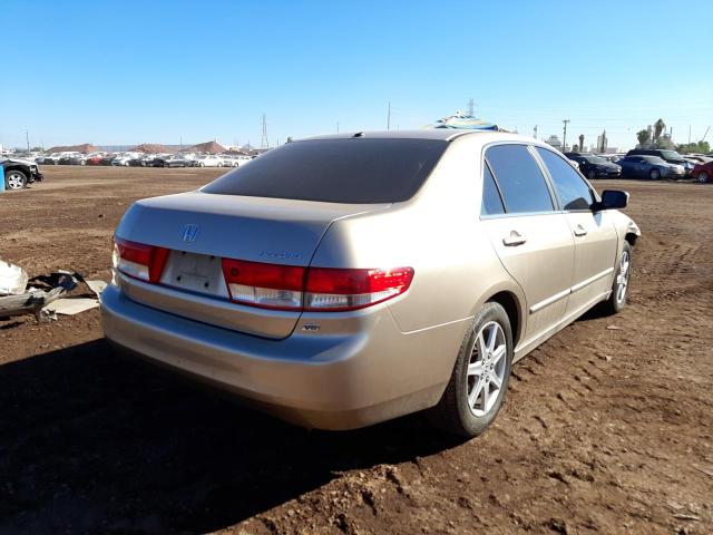 1HGCM66573A011794 - 2003 HONDA ACCORD TAN photo 4