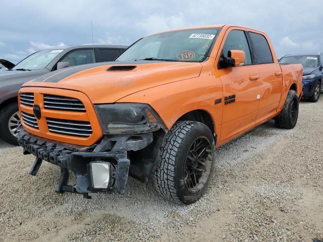 1C6RR7MT2FS702495 - 2015 RAM 1500 SPORT ORANGE photo 2