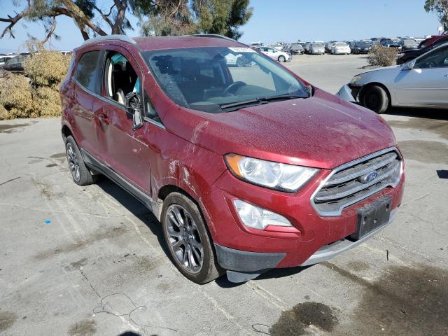 MAJ6P1WL4JC162359 - 2018 FORD ECOSPORT T RED photo 1