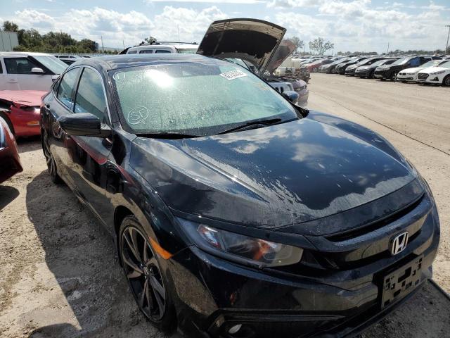 2HGFC2F84KH526738 - 2019 HONDA CIVIC SPOR BLACK photo 1