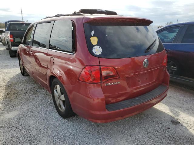 2V8HW34189R517995 - 2009 VOLKSWAGEN ROUTAN SE RED photo 3