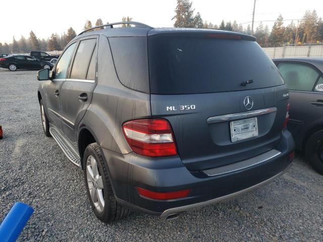 4JGBB8GB5BA642201 - 2011 MERCEDES-BENZ ML 350 4MA CHARCOAL photo 3