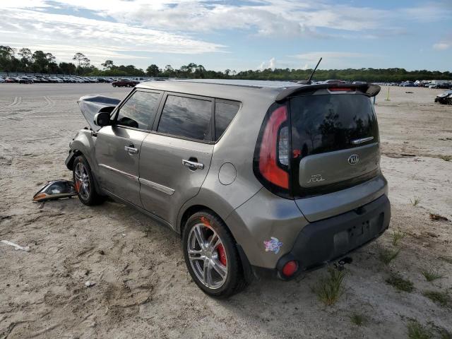 KNDJN2A2XF7209506 - 2015 KIA SOUL GRAY photo 3