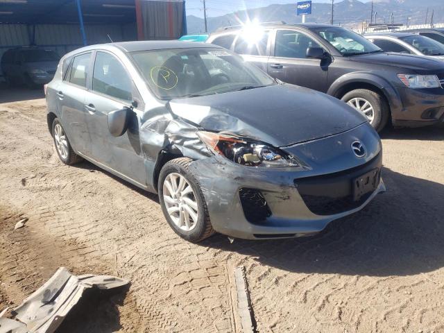 JM1BL1L88C1620603 - 2012 MAZDA 3 I BLUE photo 1