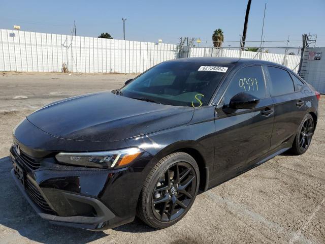 2HGFE2F52NH591477 - 2022 HONDA CIVIC SPOR 黑色 照片 2