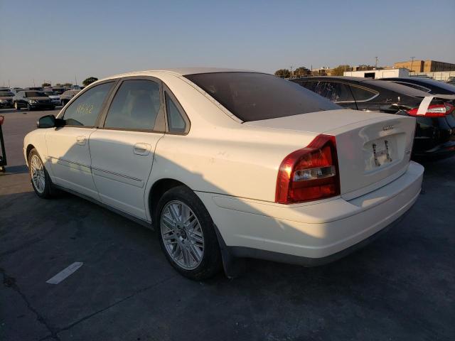 YV1TS91D821278505 - 2002 VOLVO S80 T6 TUR WHITE photo 3