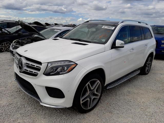 4JGDF7DE9KB196246 - 2019 MERCEDES-BENZ GLS 550 4M WHITE photo 2