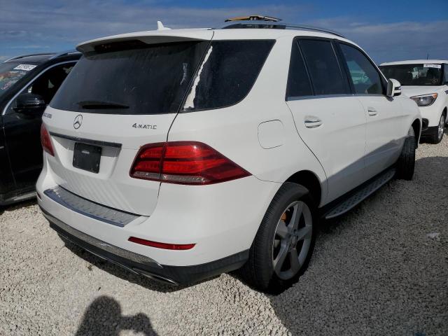 4JGDA5HB9GA688887 - 2016 MERCEDES-BENZ GLE 350 4M WHITE photo 4