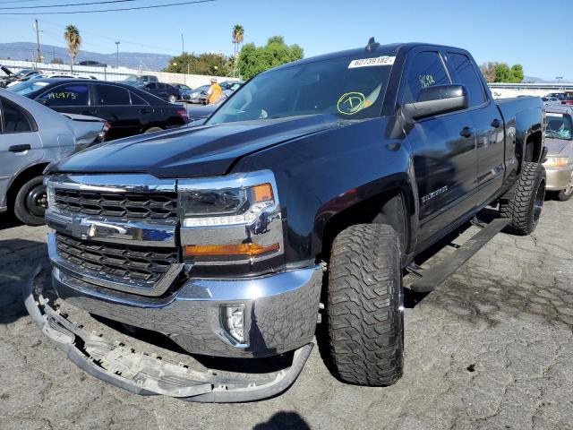 2GCRCPEC7K1154562 - 2019 CHEVROLET 1500 BLACK photo 2