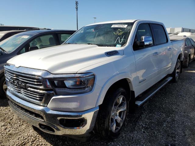 1C6RREJT2LN209712 - 2020 RAM 1500 LARAM WHITE photo 2