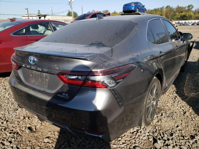 4T1S31AK1NU574155 - 2022 TOYOTA CAMRY NIGH GRAY photo 4