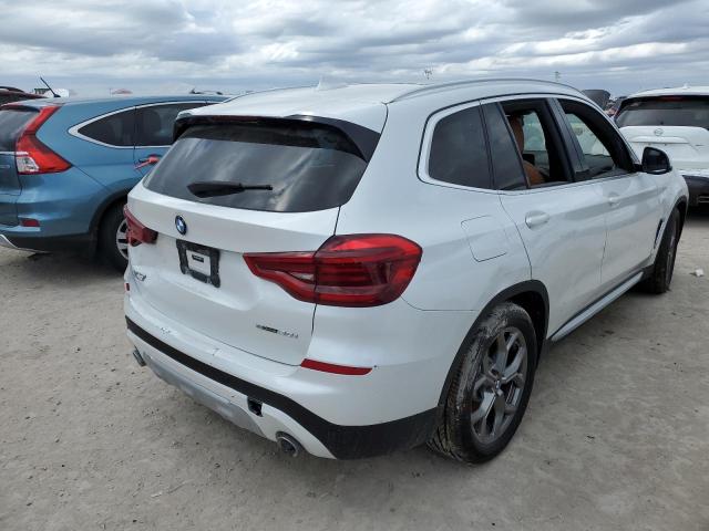 5UXTY3C03LLU71998 - 2020 BMW X3 SDRIVE3 WHITE photo 4