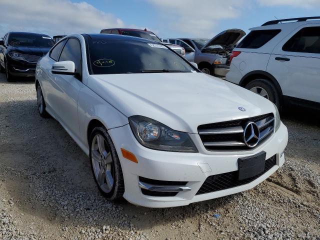 WDDGJ4HB4EG265081 - 2014 MERCEDES-BENZ C 250 WHITE photo 1