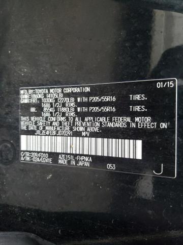 JTLZE4FE8FJ070291 - 2015 TOYOTA SCION XB შავი ფოტო 10