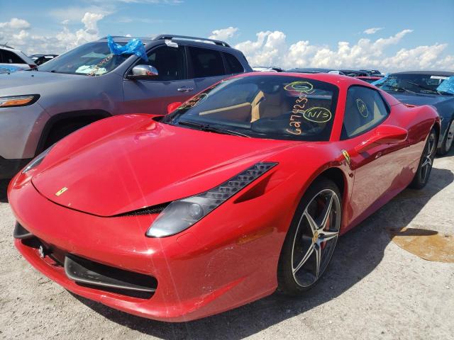 ZFF68NHA6E0200712 - 2014 FERRARI 458 SPIDER RED photo 2