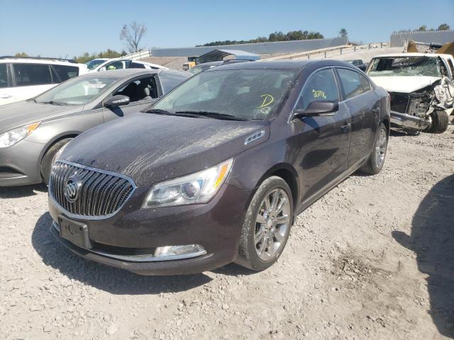 1G4GD5G36EF107389 - 2014 BUICK LACROSSE P BLACK photo 2