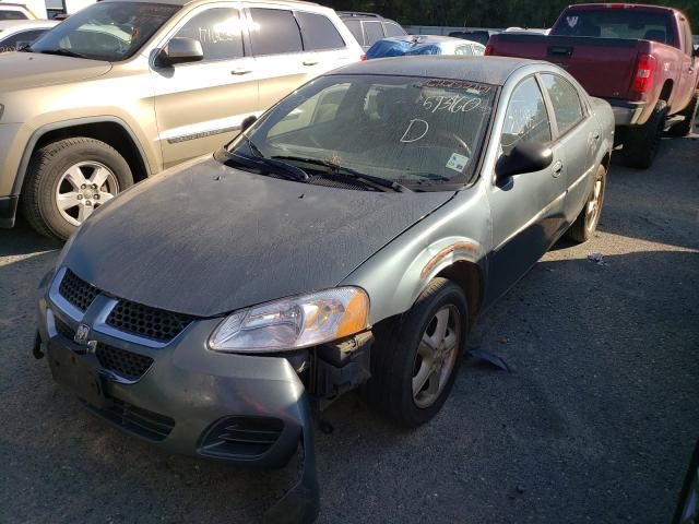 1B3EL46X75N593960 - 2005 DODGE STRATUS SX GREEN photo 2