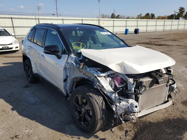 2T3E6RFV0MW010010 - 2021 TOYOTA RAV4 XSE WHITE photo 1