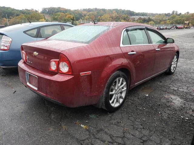 1G1ZE5E11BF210896 - 2011 CHEVROLET MALIBU LTZ 红色 照片 4