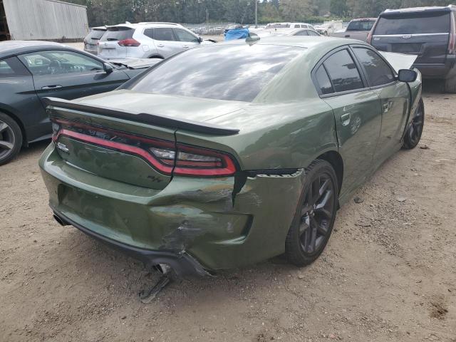 2C3CDXCT7NH183842 - 2022 DODGE CHARGER R/ GREEN photo 4