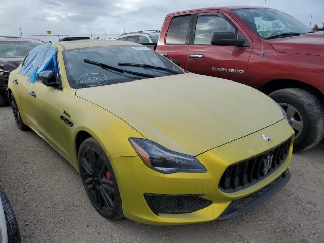 ZAM56YPM7N1391060 - 2022 MASERATI QUATTROPOR GREEN photo 1