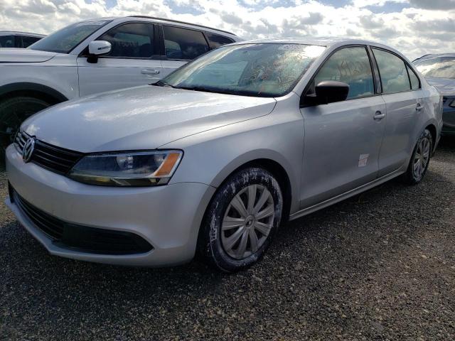 3VW2K7AJ4DM294506 - 2013 VOLKSWAGEN JETTA BASE SILVER photo 2