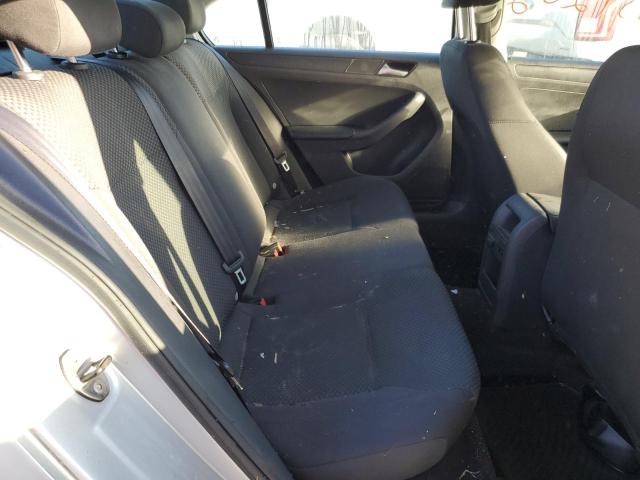 3VW2K7AJ4DM294506 - 2013 VOLKSWAGEN JETTA BASE SILVER photo 6