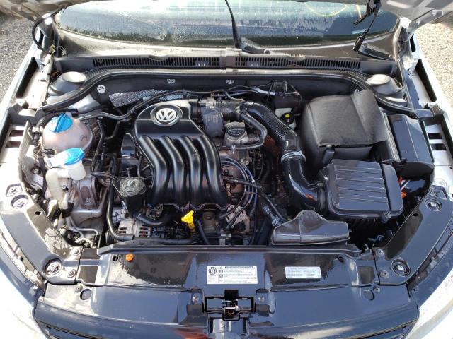 3VW2K7AJ4DM294506 - 2013 VOLKSWAGEN JETTA BASE SILVER photo 7