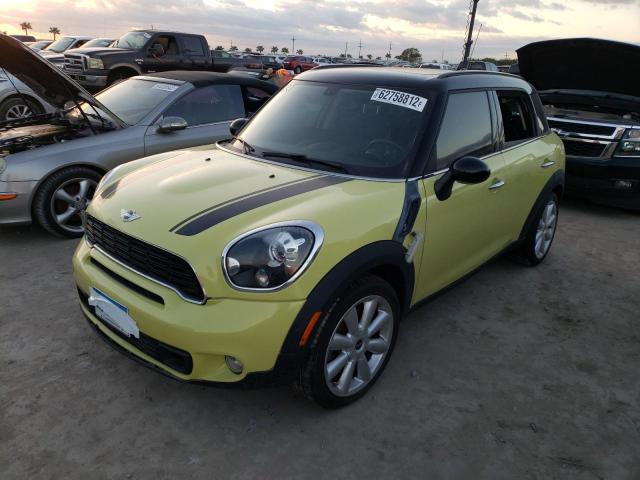 WMWZC3C50CWL83380 - 2012 MINI COOPER S C YELLOW photo 2