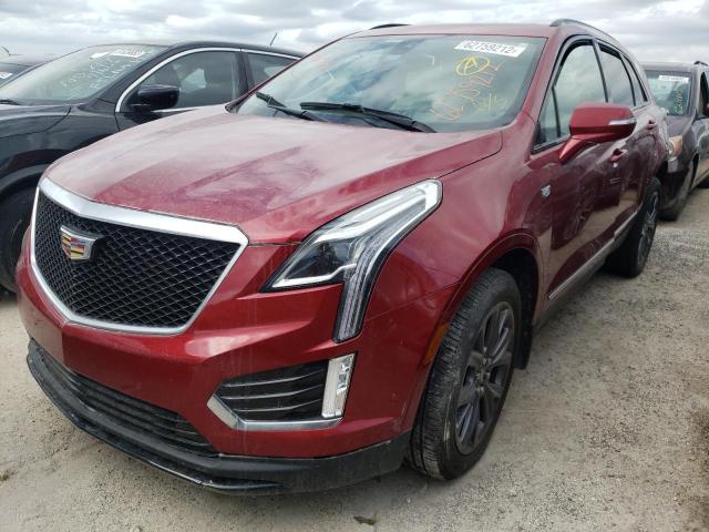 1GYKNGRS5LZ118790 - 2020 CADILLAC XT5 SPORT RED photo 2