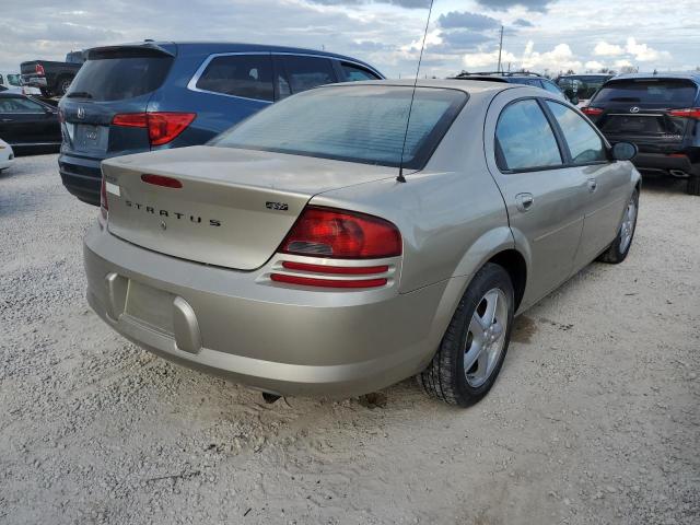 1B3EL46X06N123707 - 2006 DODGE STRATUS SX TAN photo 4