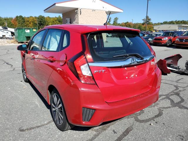 3HGGK5H81FM750384 - 2015 HONDA FIT EX RED photo 3