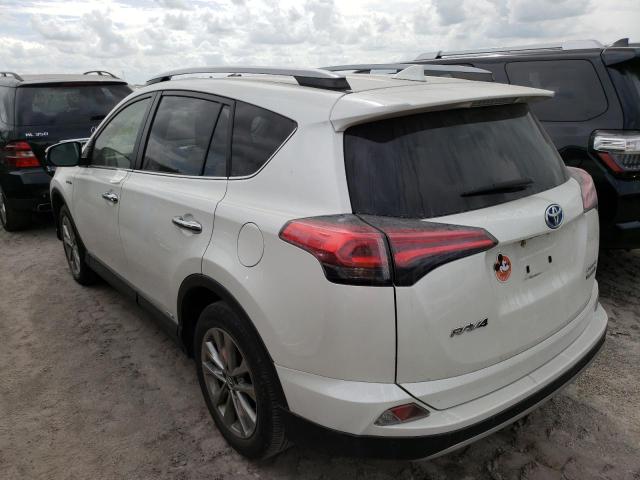 JTMDJREV5JD170419 - 2018 TOYOTA RAV4 HYBRI WHITE photo 3