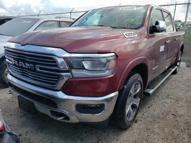 1C6RREJT6MN503308 - 2021 RAM 1500 LARAM MAROON photo 2