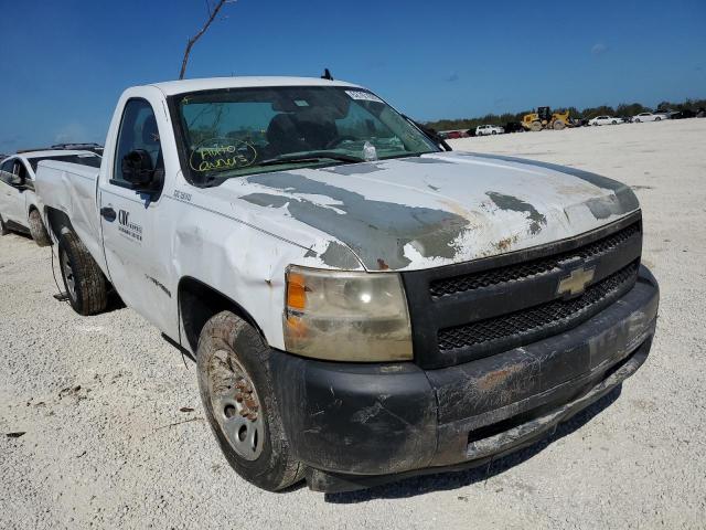 1GCEC14X07Z603868 - 2007 CHEVROLET SILVRDO LS WHITE photo 1