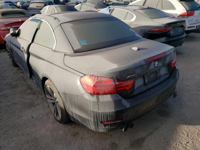 WBA4U9C50H5D44041 - 2017 BMW 430XI GRAY photo 3