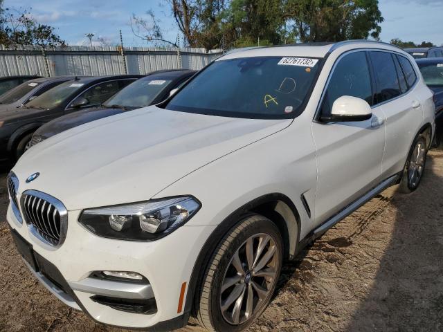 5UXTR9C59KLE17084 - 2019 BMW X3 XDRIVE3 WHITE photo 2